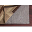 Tapis oriental à motif de chevrons en teinture naturelle tissé à plat
