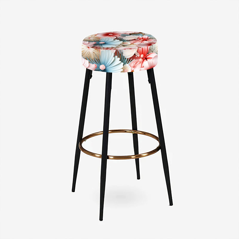 Ensemble de 2 tabourets de bar Seashell