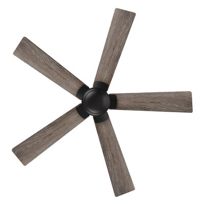 Ventilateur de plafond 52 po encastré à moteur à courant continu sans lumière, télécommande