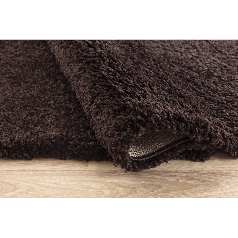 Esterly Brown Area Rug, Round 120cm