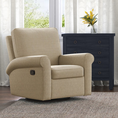 ClickDecor Hughes Swivel Recliner Chair