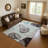 Premium Machine Washable Mehara AMF1686 Geometric Rug-1027400678