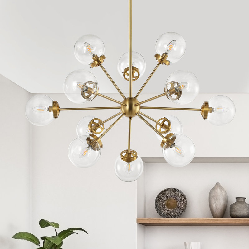 Arisai Andreau 12-Light Dimmable Sputnik