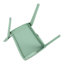 De 4 chaises en polypropylène brume simple pour les espaces de salle à manger, matériau, zéro entretien, siège de terrasse confortable, séances de détente, usure, nettoyage facile, conception ergonomique-681133121