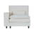 Convertible Sectional Sofa Couch, 4 Seat Sofa Set for Living Room L-Shaped Modular Sofa with Ottoman-545837781