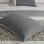 Édredon très grand / très grand, rayures texturées, avec coussins pour lit, 5 pièces, coussins, charmeuse, visage de vison-124576400