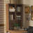 Nut-brown Rectangular Solid Wood with 3 drawers desk-1156595088-1156595094