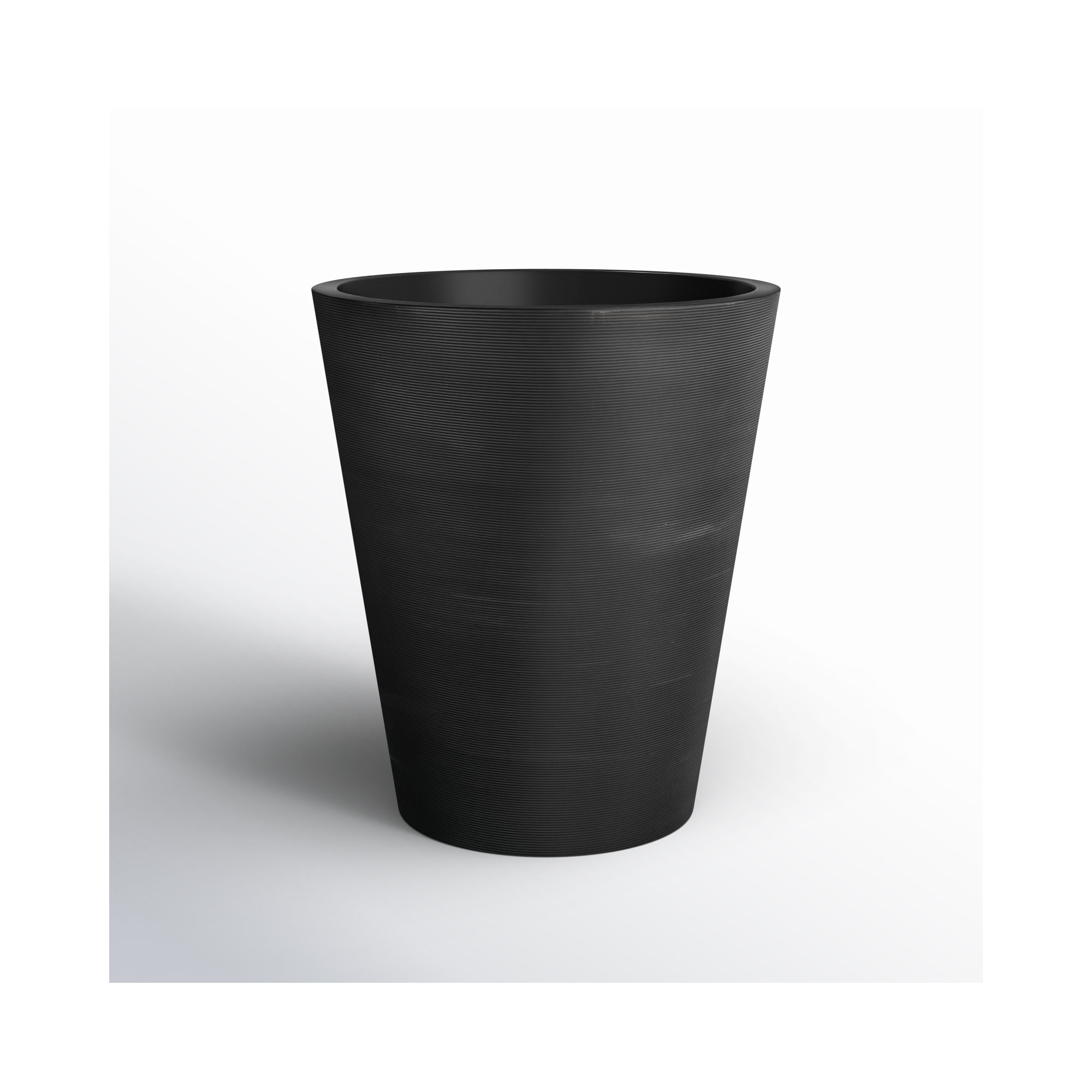 Pro Series Curve Thirty Planter, Black