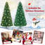 Arbre de Noël illuminé pin artificiel-651219081