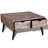 Edford Reclaimed Teak Coffee Table with Storage