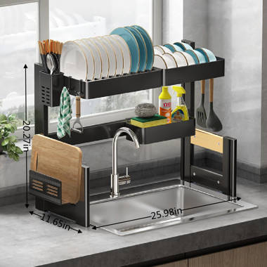 Umber Rea Steel Dish Rack