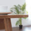 Table de coin télescopique en chêne naturel naturel 1,2 pi 1,6 po, pour que 6 à 8 personnes puissent se réunir en bois (couleur claire)