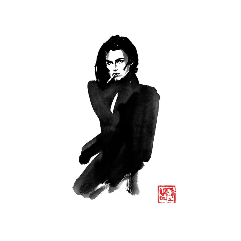 Mode 12 1 Piece Painting on Canvas, 30.48 cm H x 45.72 cm W, Wrapped Canvas