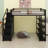 All-in-One Loft Bed with Multi-Tier Shelves, Enclosed Cabinets, and Hanging Wardrobe