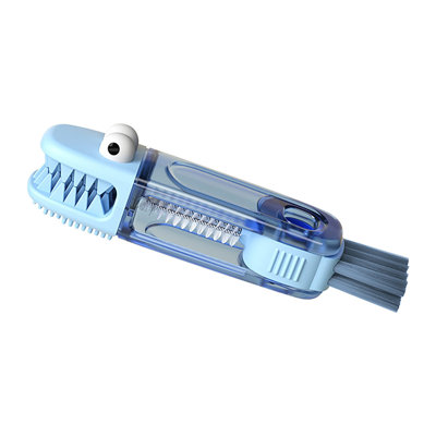 Bouteille d'eau avec petit couvercle et brosse pour bouche
