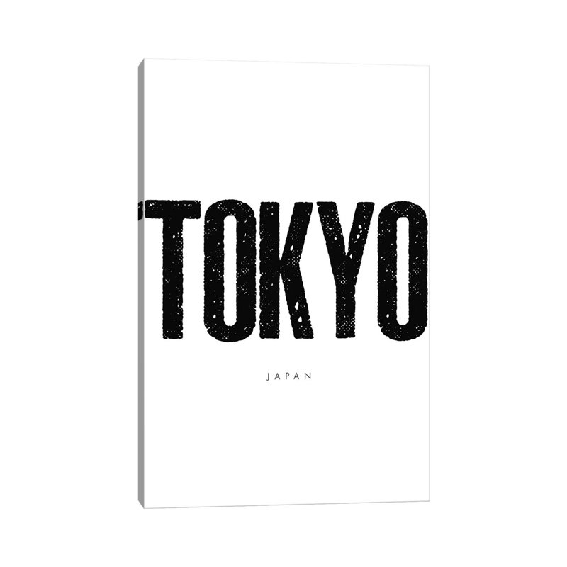 Tokyo Japan by Mirano - Print on Canvas, Wrapped Canvas, 152.4cm H x 101.6cm W x 3.81cm D