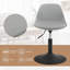 Silsby Swivel Upholstered Faux Leather Adjustable Height Bar Stool-553449416-553449417