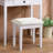 Moniys Wood Moniya Makeup Vanity Table And Stool Set-2141184992