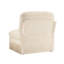 Canapé sans accoudoirs en chenille léopard avec 1 coussin - café beige