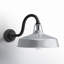Luminaire de grange d'extérieur noir H 11,25 po Ciana-1651954152
