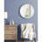 Metal Room Wall Mirror with Beaded Detailing-341646542-341646532