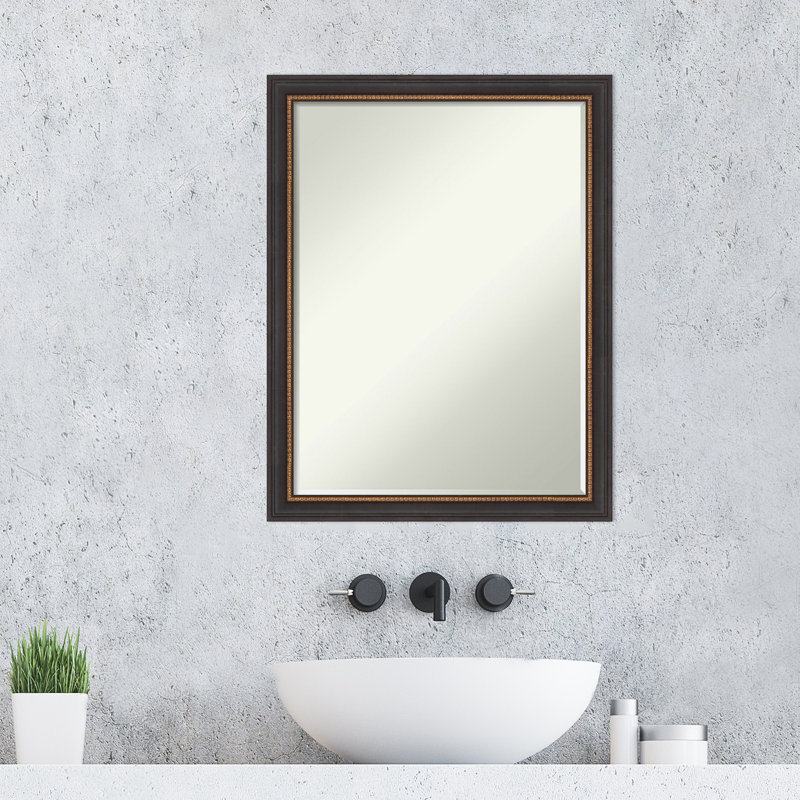 Petit miroir mural biseauté Yantarni Ashton