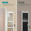 Armoire à bijoux murale élégante avec miroir intérieur lumineux-98969537