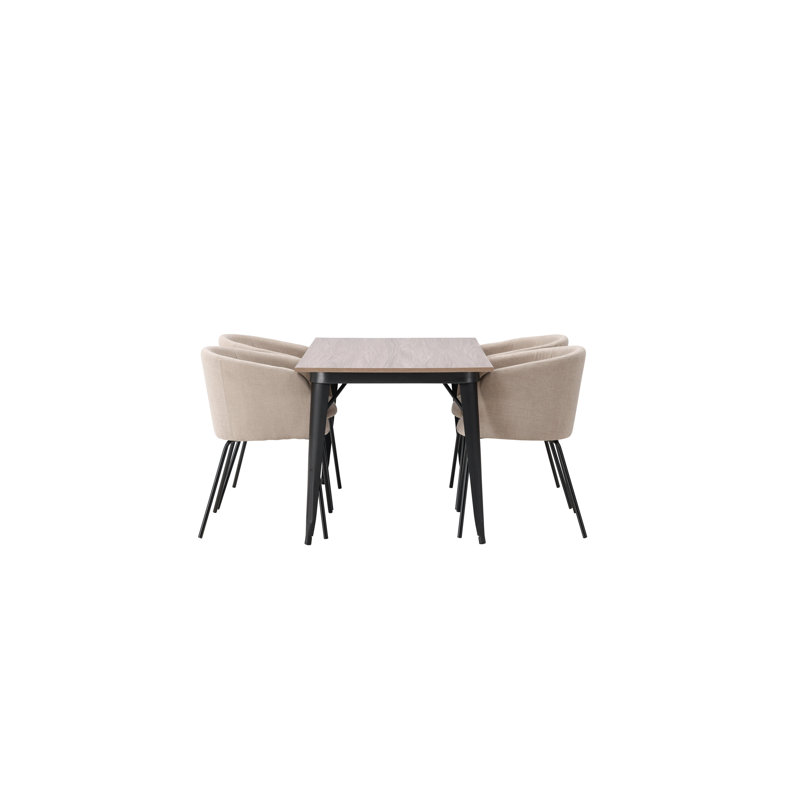 Carr 4 - Person Dining Set