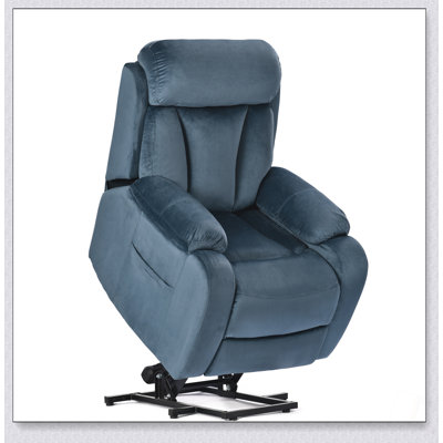 Electric Power Lift Recliner Chair For Elderly With Remote Control, Comfortable And Durable Fabric Sofa For Living Room