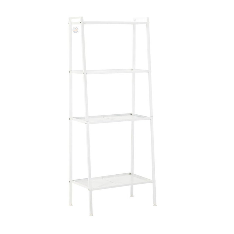 Ladder Bookcase, White