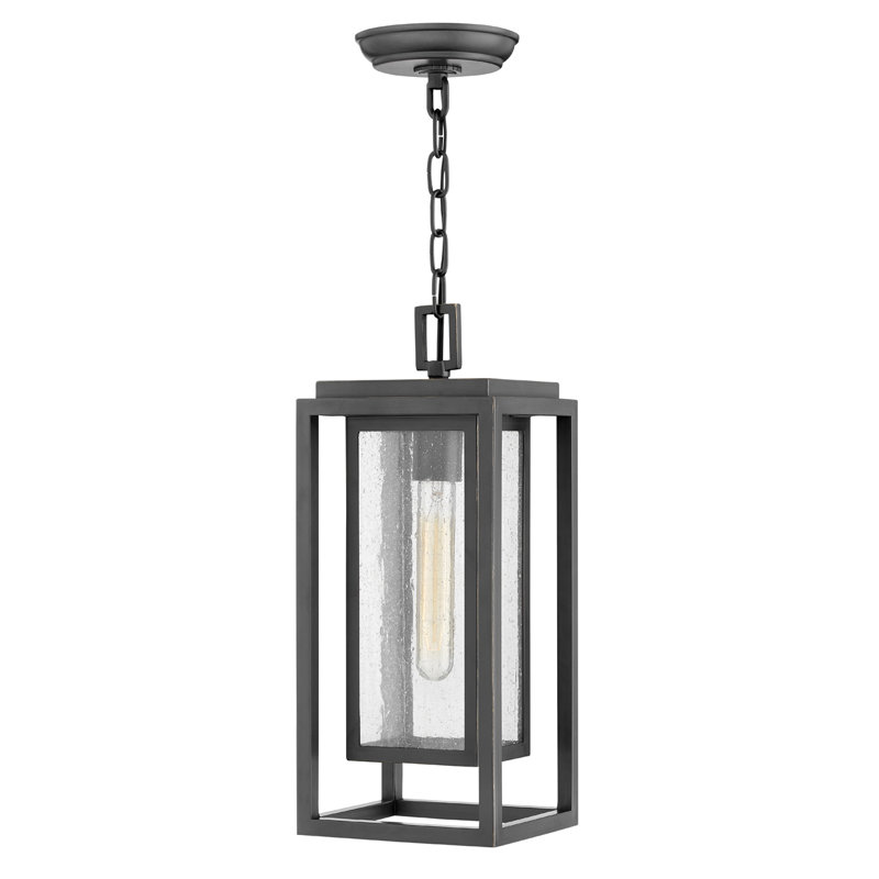 Republic Outdoor Low Voltage Hanging Lantern, Oil Rubbed Bronze
