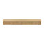 Modern Ember Alfama  Fireplace Wood Mantel Shelf with Fluted “Reed” Details-140124463-140124462