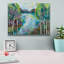 «Birch Pond» par Jeanette Vertentes, art mural sur toile-609216952