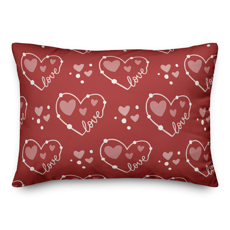 No Pattern And Not Solid Color Reversible Throw Pillow