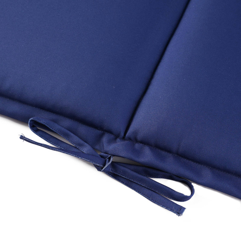Coussin de siège / dossier d'extérieur 1 pièce Pervis l 20 po x P 20 po, Bleu marine