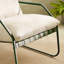 Spyros 4 Seater Metal Garden Lounge Sofa Seating Set With Table - Retro Vintage Stylish Patio-123142890