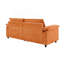 Canapé-lit modulaire avec repose-pieds, canapé modulaire 2 places avec assise profonde et canapé moderne avec coussins décoratifs-228957641