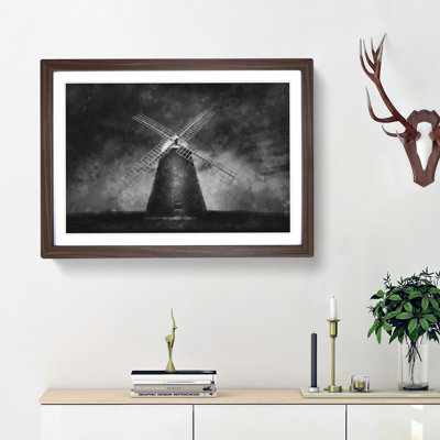 Halnaker Windmill in Chichester - Picture Frame Painting Print