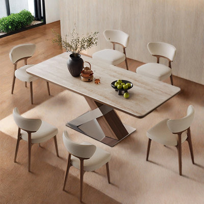 Ensemble de table à manger moderne, simple et tendance