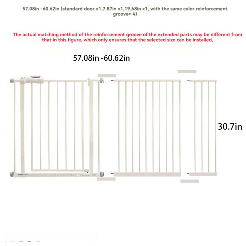 Clôture robuste pour chien, H 30,7 po x l 57,08 po x P 0,7 po