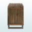 Table de chevet 2 tiroirs Celeste
