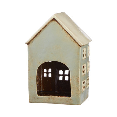 8.75 in. H Tabletop Tealight and Votive Holder with Candle Included