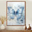 «Blue Butterfly Whispering Wings I», art mural papillon-279746336-323190041