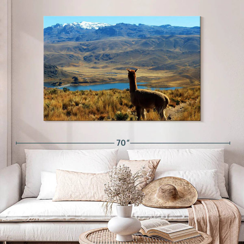 Brampt Lakeside Alpaca, 34" H x 51" W