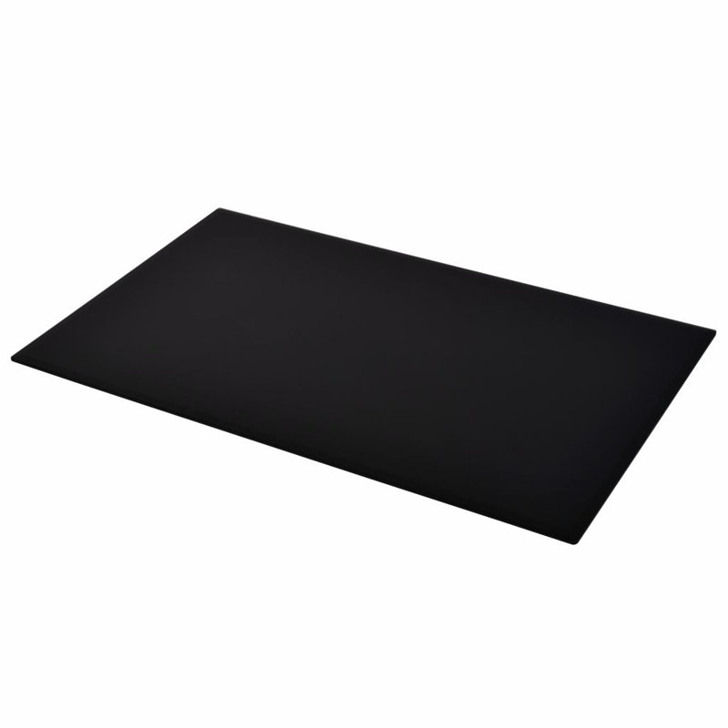 Square Glass Table Top, 0.8cm H x 100cm W x 62cm D