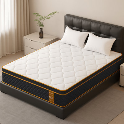 Purekib 25cm Hybrid Mattress, Medium Firm