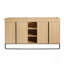 60" Freestanding Bathroom Cabinet, 4-Soft Close Door & 3-Open Storage Rack, KD-Packing (Vanity Only, Without Sink)