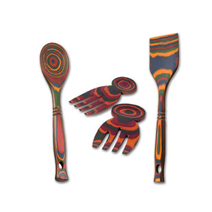 Island Bamboo 3-Piece Kitchen Utensil Set
