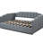 Upholstered Daybed With Storage, Full Size, Gray - Comfortable And Functional Sleeping Option Size Daybed, Frame & Space Feature-850265455