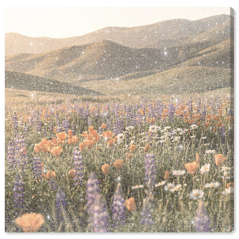 Lavender Hill Print by Oliver Gal, Gallery Wrapped, 24" H x 24" W